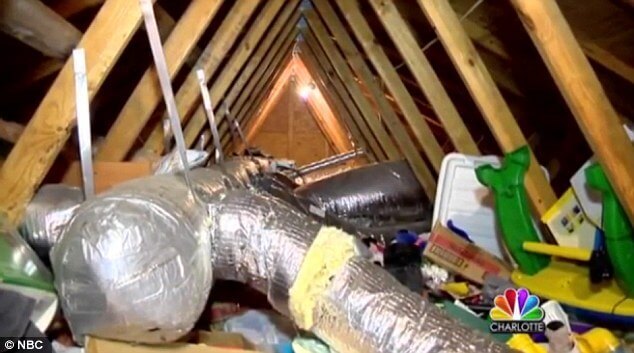 A woman finds her ex boyfriend living in her attic 3