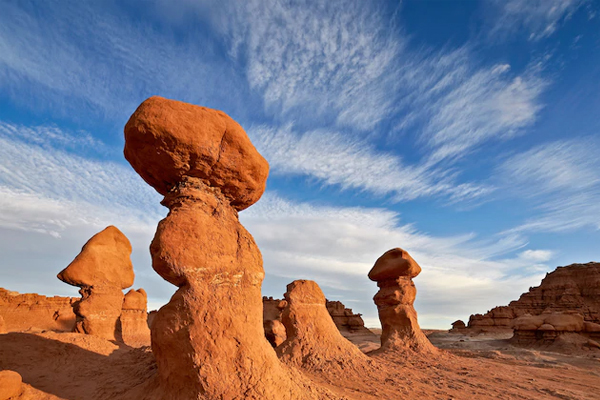 Amazing and famous rock formation around world Hoodoos