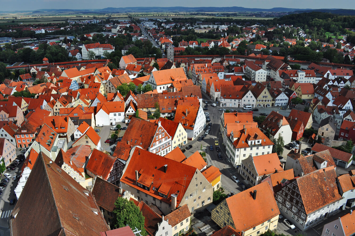 Nordlingen The Town Inside A Meteorite Crater With Millions Of Meteorite Diamonds 1