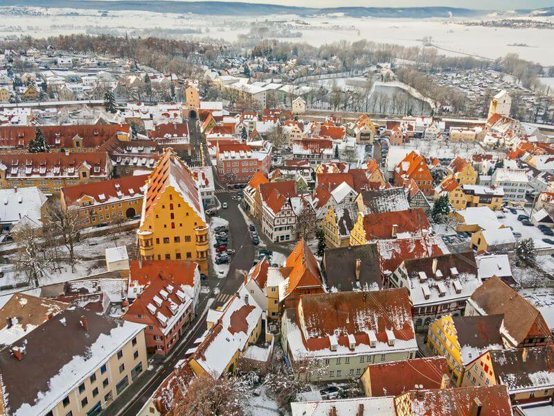 Nordlingen The Town Inside A Meteorite Crater With Millions Of Meteorite Diamonds 2