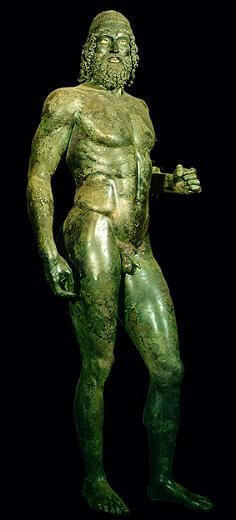 The accidentally discovery of Riace bronzes 11