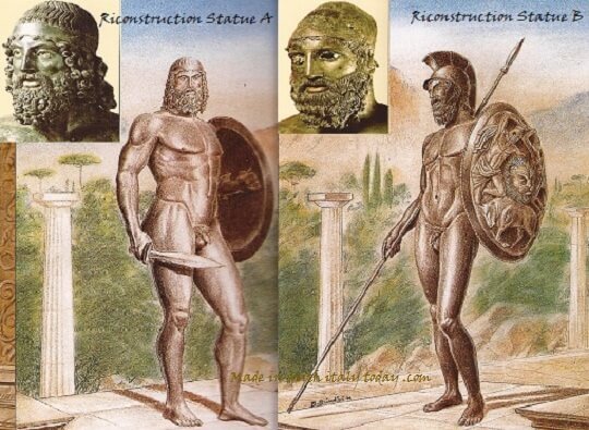 The accidentally discovery of Riace bronzes 6