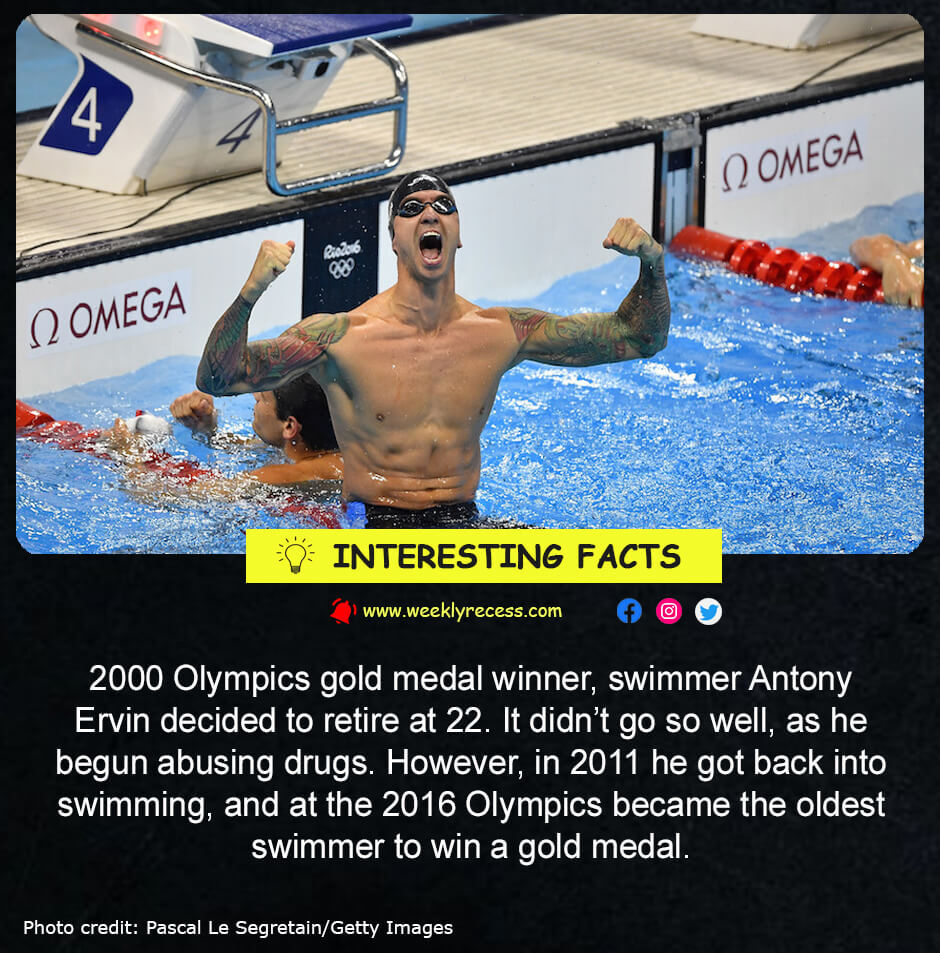 Swimmer Antony Ervin