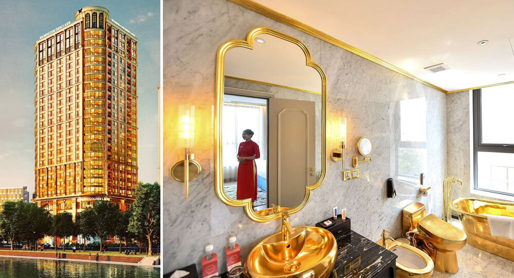 Dolce Hanoi Golden Lake, The World's First Gold Plated Hotel
