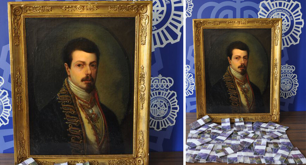 Hapless Brothers sold Fake Goya's Painting for fake money