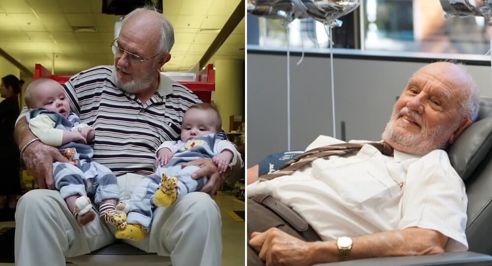 Man's Blood Helped Save Millions of Babies
