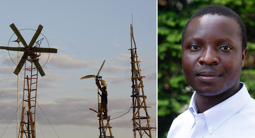 Self-taught William Kamkwamba built a windmill for his town