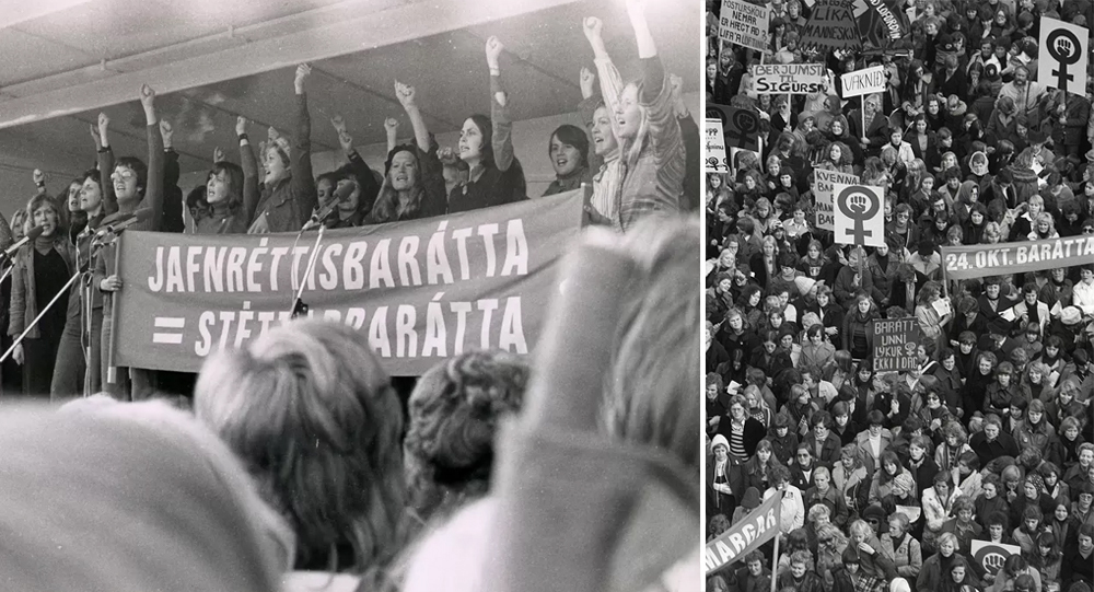 The day Iceland's women went on strike