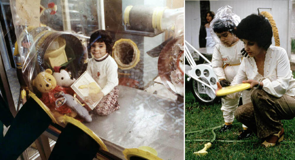 The touching story of  David Vetter (bubble boy), the 'boy who lived in a bubble