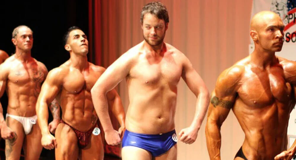 An unmuscular Australian comedian once won a bodybuilding competition