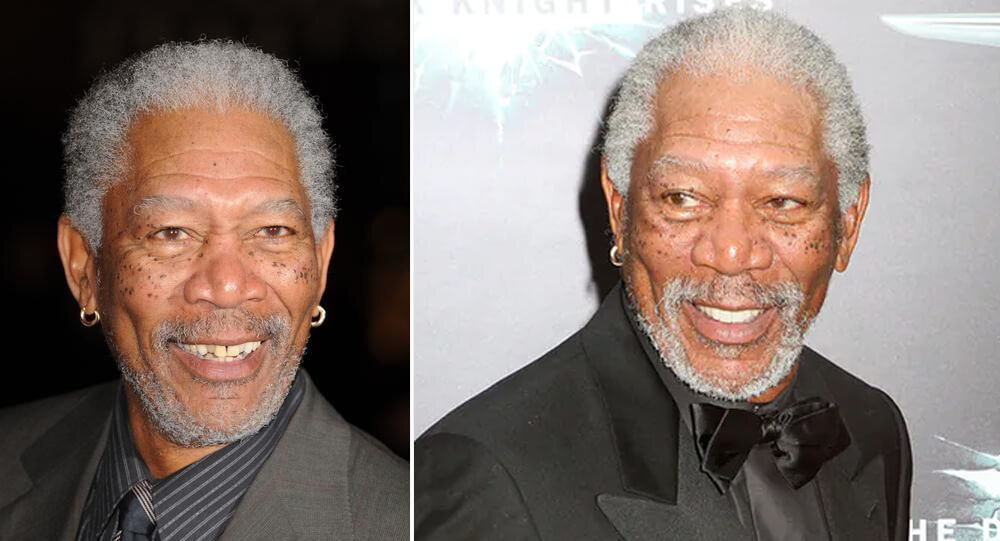 Truth behind Morgan Freeman’s earrings