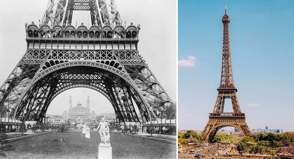 Why was the Eiffel Tower almost demolished