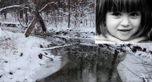 A little girl survived a 1 hour submersion in freezing creek water cover