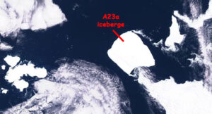 Worlds largest iceberg breaks off Antarctica cover