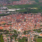 Nordlingen, The Town Inside A Meteorite Crater With Millions Of Meteorite Diamonds