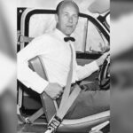 Who invented the three-point seat belt?