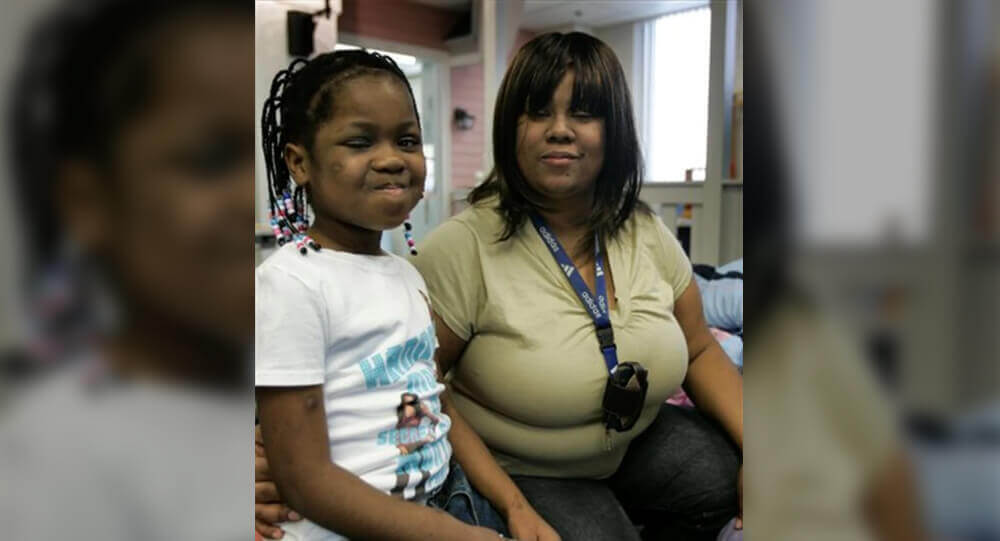 The actions of a 7-year-old girl protected her mother from bullets