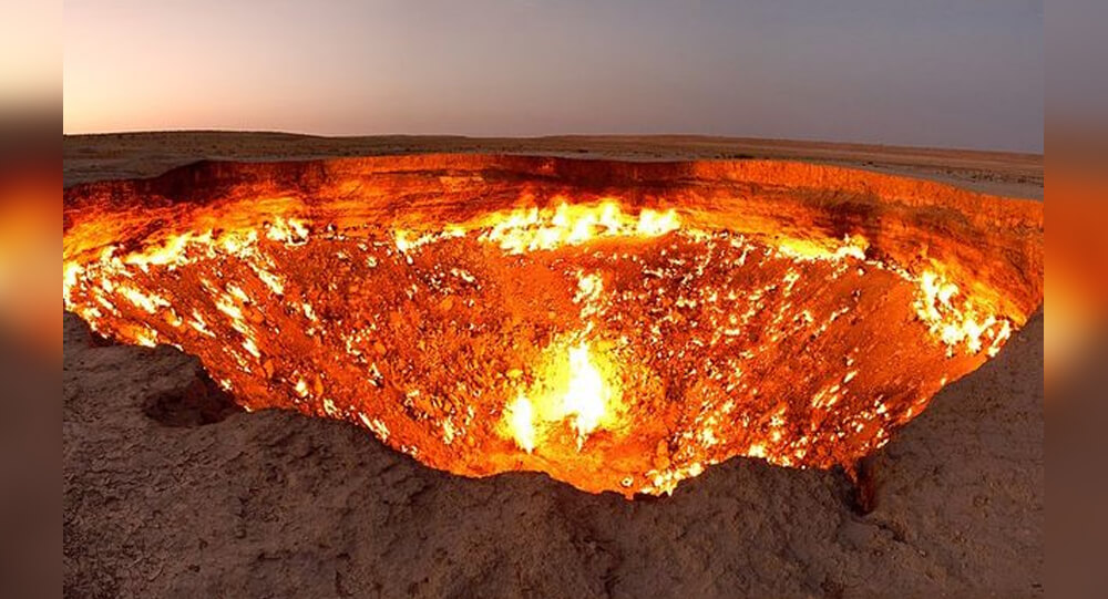 The Mystery of the Darvaza Gas Crater: A 50-Year Inferno