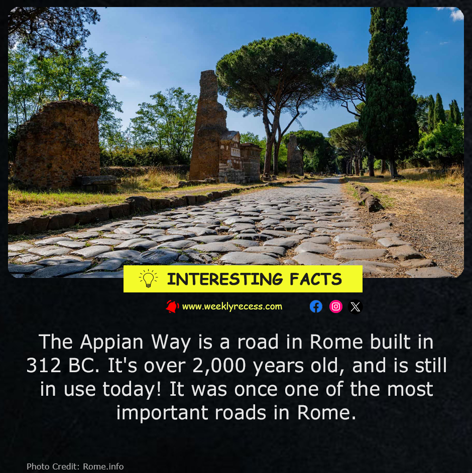 The Appian Way: Rome’s Ancient Highway Still in Use Today