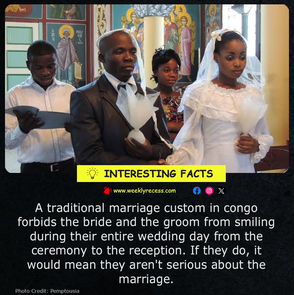 In Congo, Smiling at Your Wedding Is a Sign You’re Not Serious