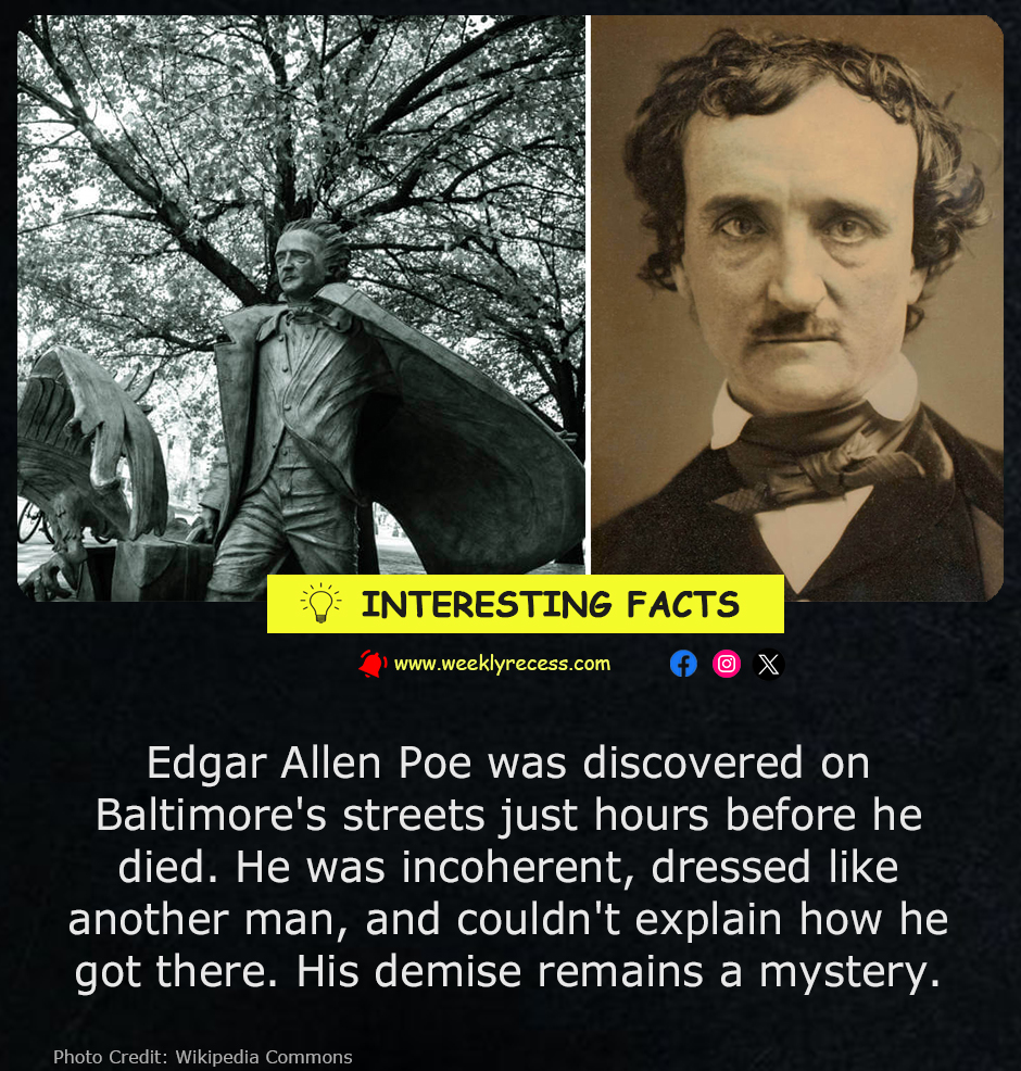 The Mysterious Final Hours of Edgar Allan Poe